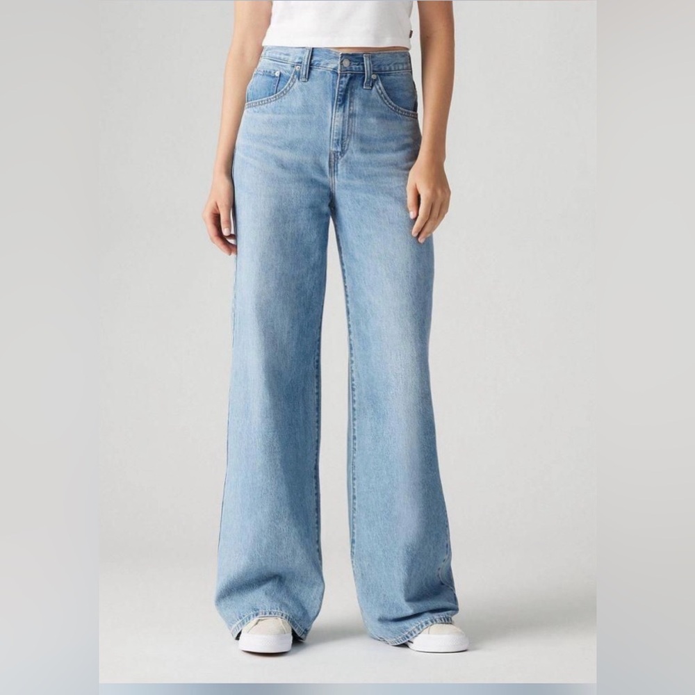 NWT levis high rise cinch baggy jeans